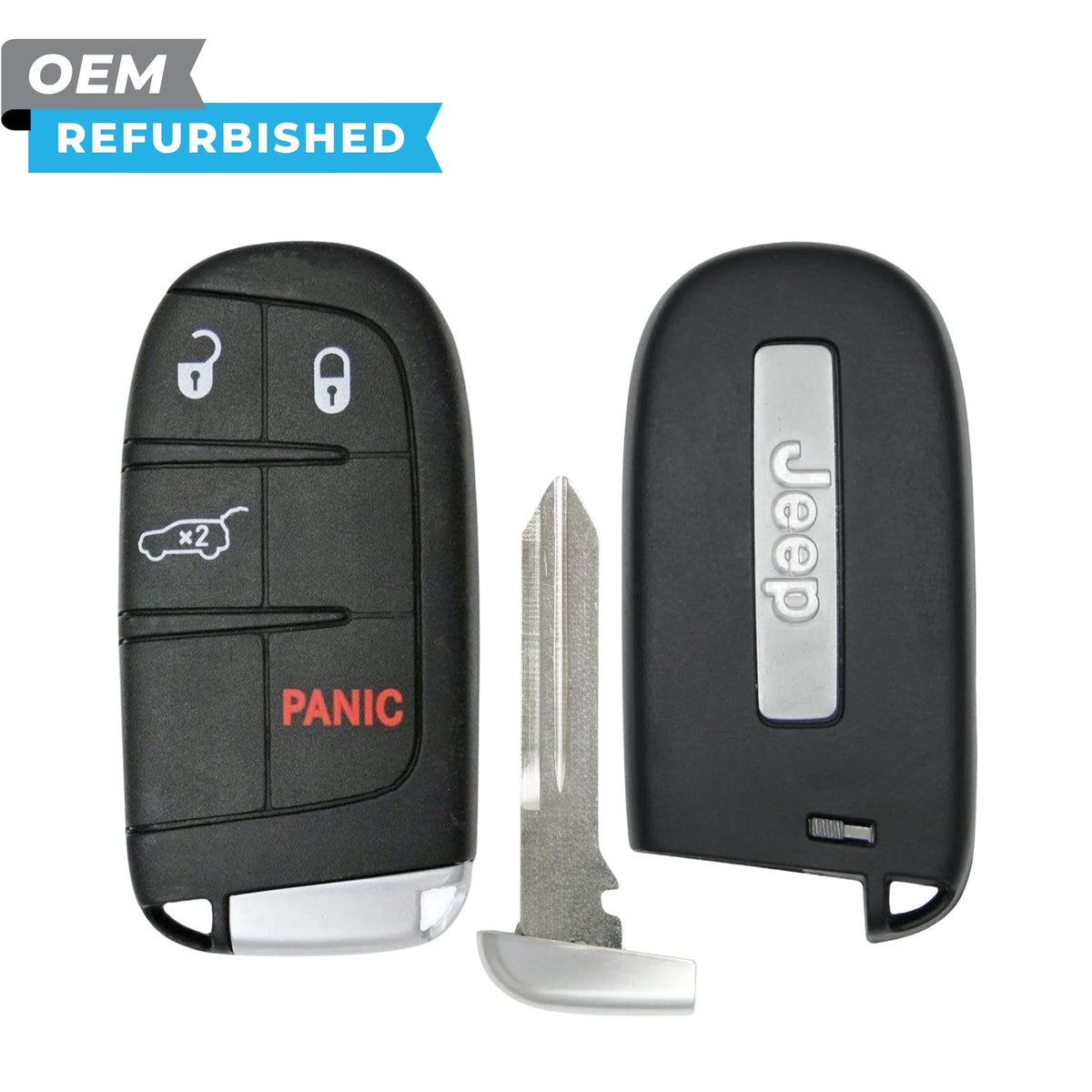 Jeep Refurbished 2014-2020 Grand Cherokee Smart Key 4B Hatch FCCID: M3N-40821302 PN 68143504AB - Royal Key Supply