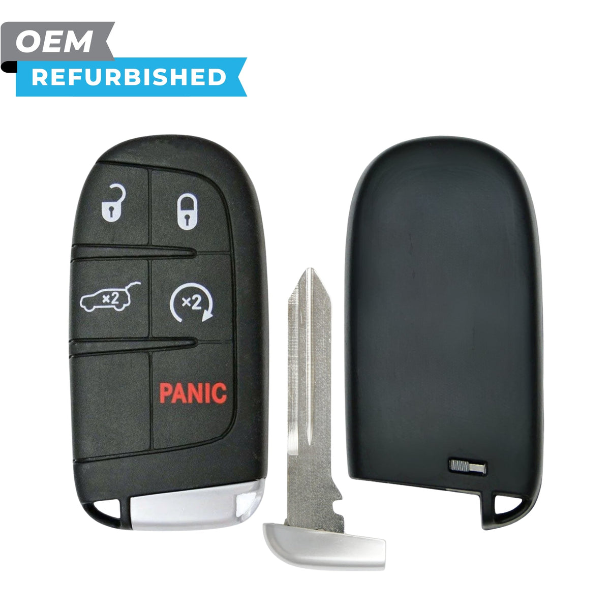 Jeep Refurbished 2014-2022 Grand Cherokee Smart Key 5B Trunk/Remote Start FCCID: M3N-40821302 PN 68143505AC - Royal Key Supply