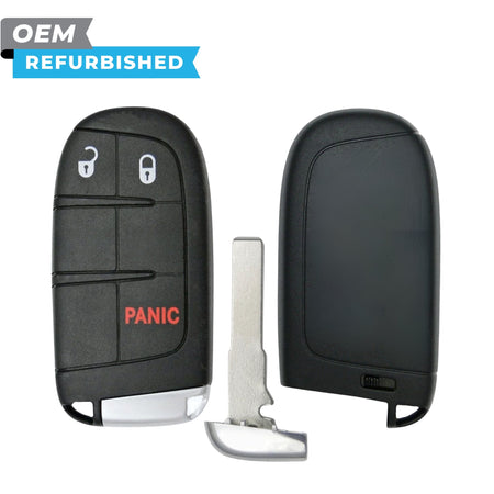 Jeep Refurbished 2015-2021 Renegade Smart Key 3B FCCID: M3N-40821302 PN 6MP33DX9AA - Royal Key Supply