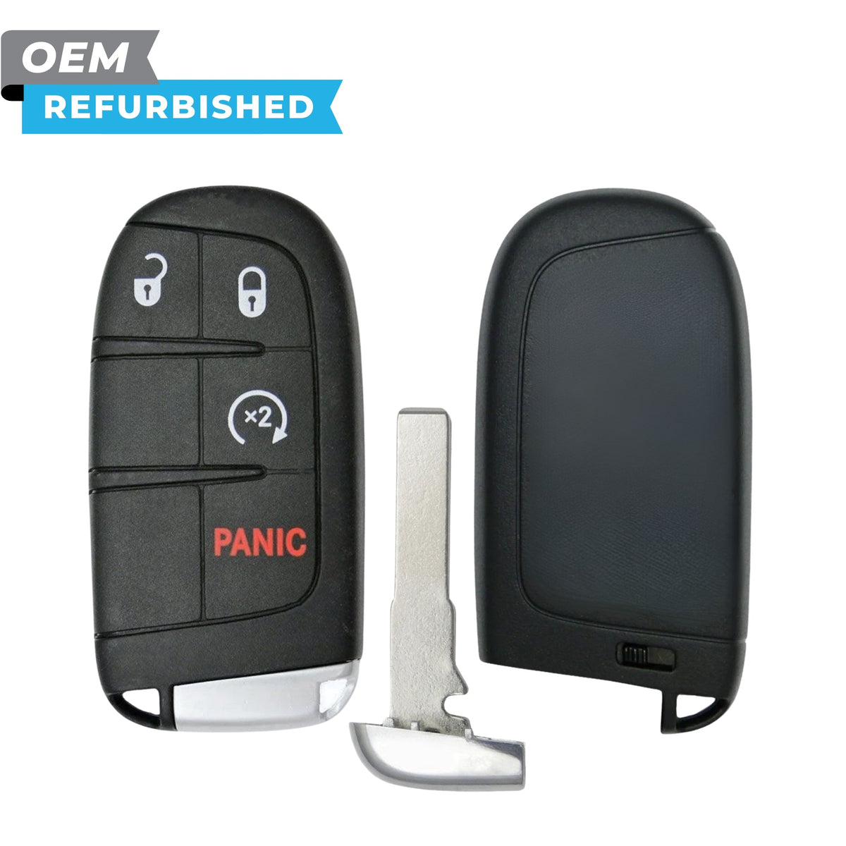 Jeep Refurbished 2017-2025 Compass Smart Key 4B Remote Start FCCID: M3N-40821302 PN 68250337AB - Royal Key Supply