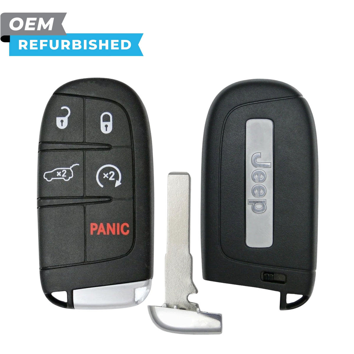 Jeep Refurbished 2017-2026 Compass 5B Hatch/Remote Start FCCID: M3N-40821302 PN 68250343AB - Royal Key Supply
