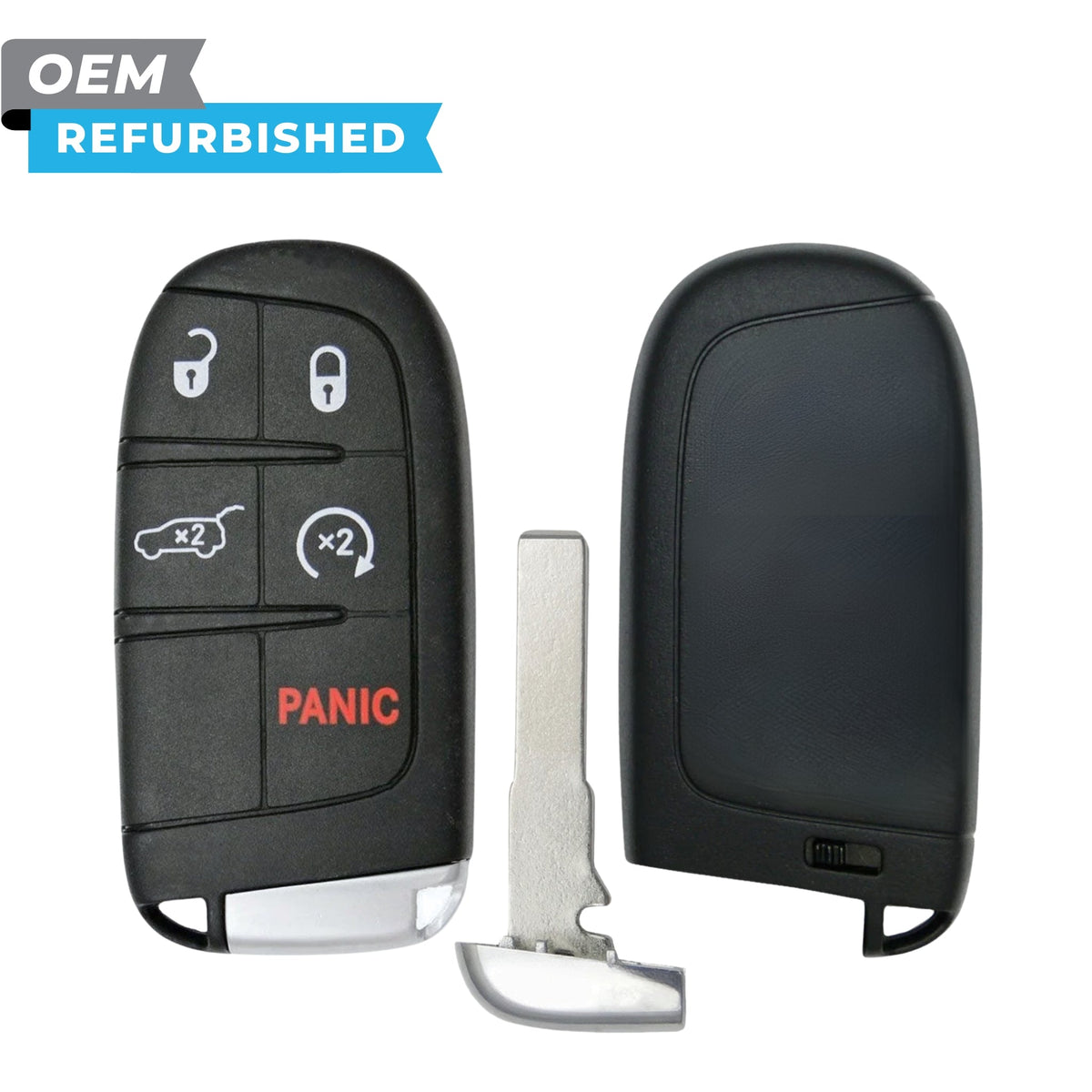 Jeep Refurbished 2017-2026 Compass 5B Hatch/Remote Start FCCID: M3N-40821302 PN 68250343AB - Royal Key Supply