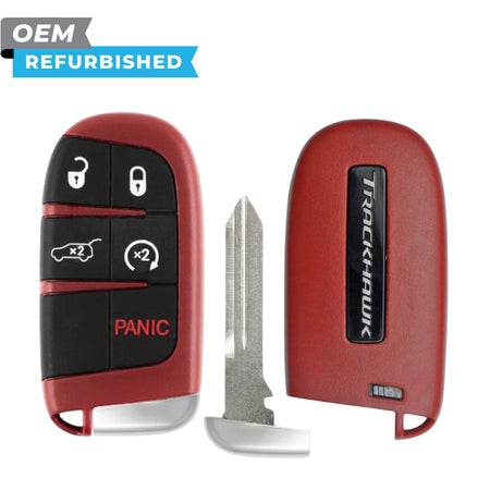 Jeep Refurbished 2018-2021 Grand Cherokee Trackhawk Smart Key 5B Hatch/Remote Start FCCID: M3N-40821302 PN 68340304AA - Royal Key Supply