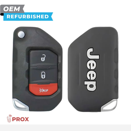 Jeep Refurbished 2018-2024 Wrangler Remote Flip Key (Prox) 3B FCCID: OHT1130261 PN 68416782AA - Royal Key Supply