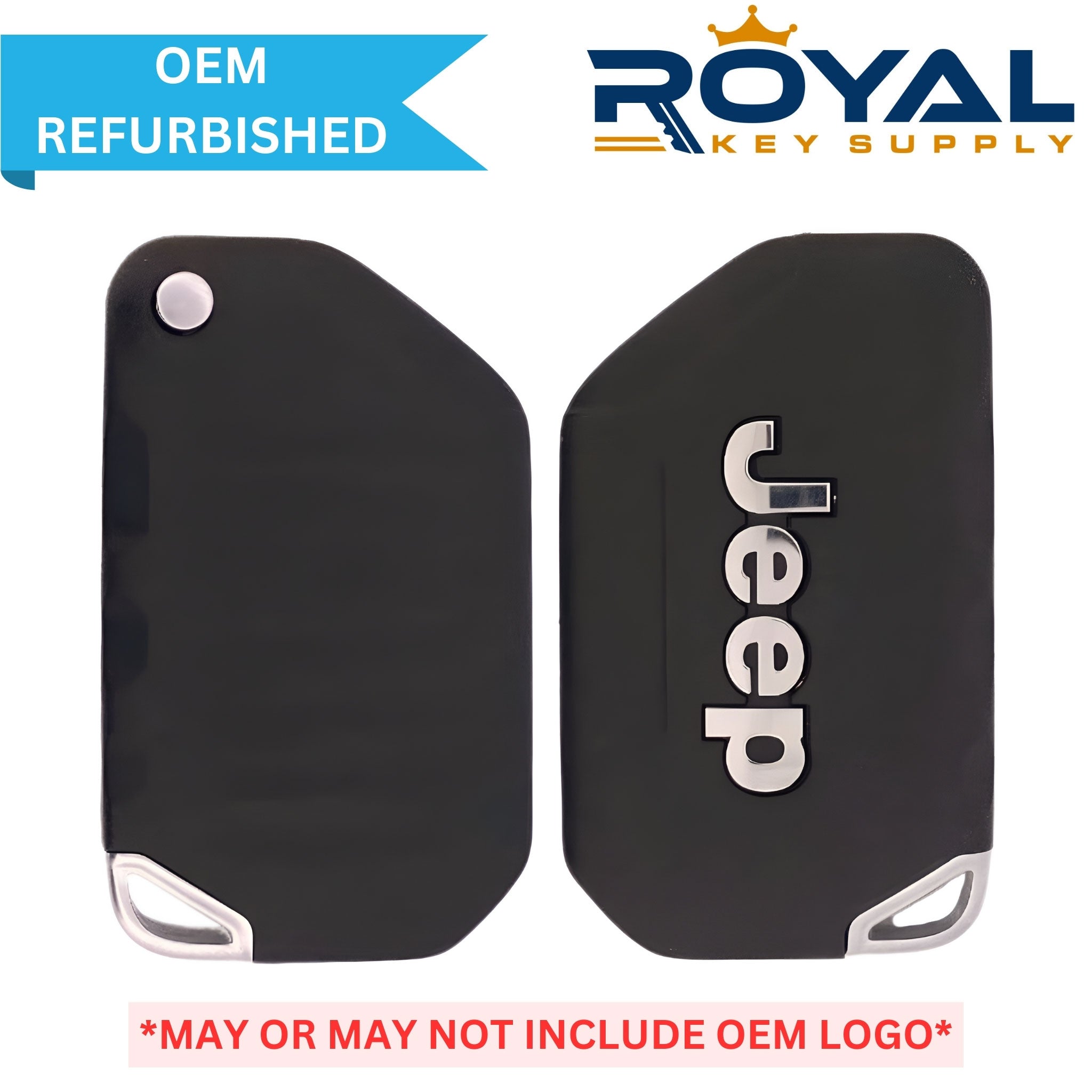 Jeep Refurbished 2018 - 2024 Wrangler UnLimited Smart Key (0 Button) FCCID: OHT1130261 PN# 68416785AA - Royal Key Supply