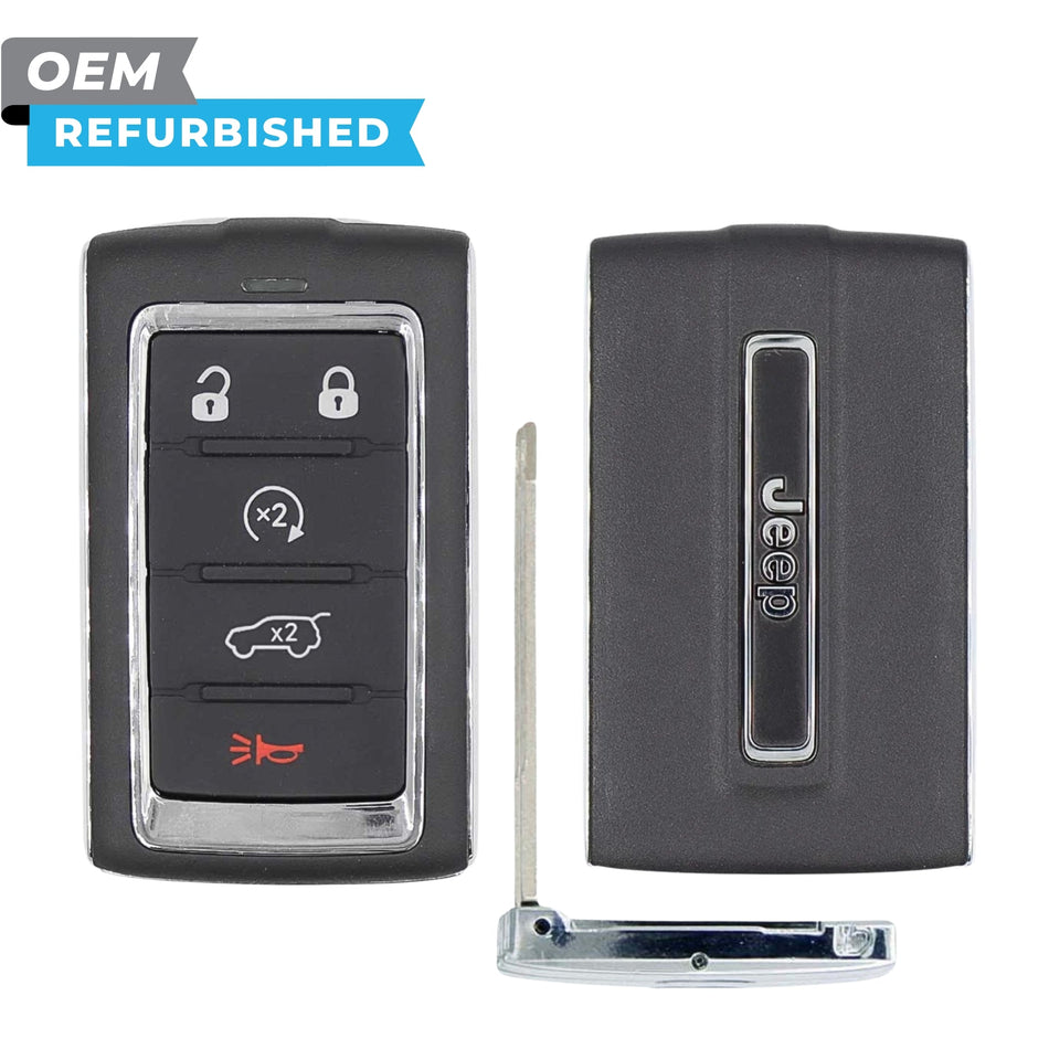 Jeep Refurbished 2024-2026 Grand Cherokee Smart Key 5B Hatch FCCID: 2BAHD-KFW1 PN 68577124AB - Royal Key Supply