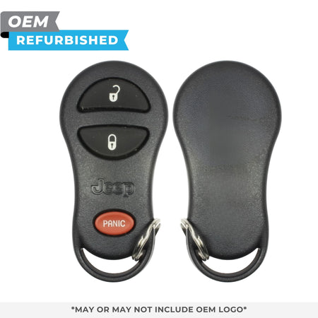 Jeep Refurbished OEM 1999 - 2004 Keyless Entry Remote 3B FCCID: GQ43VT9T PN 56036859, 56036860 - Royal Key Supply