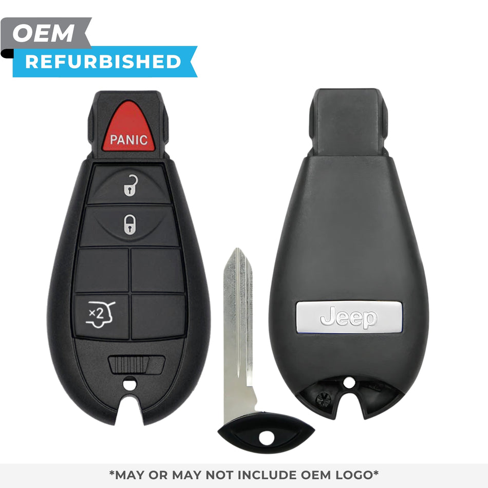Jeep Refurbished OEM 2008 - 2010 Fobik Key 4 Button FCCID: M3N5WY783X PN 68066848AE - Royal Key Supply