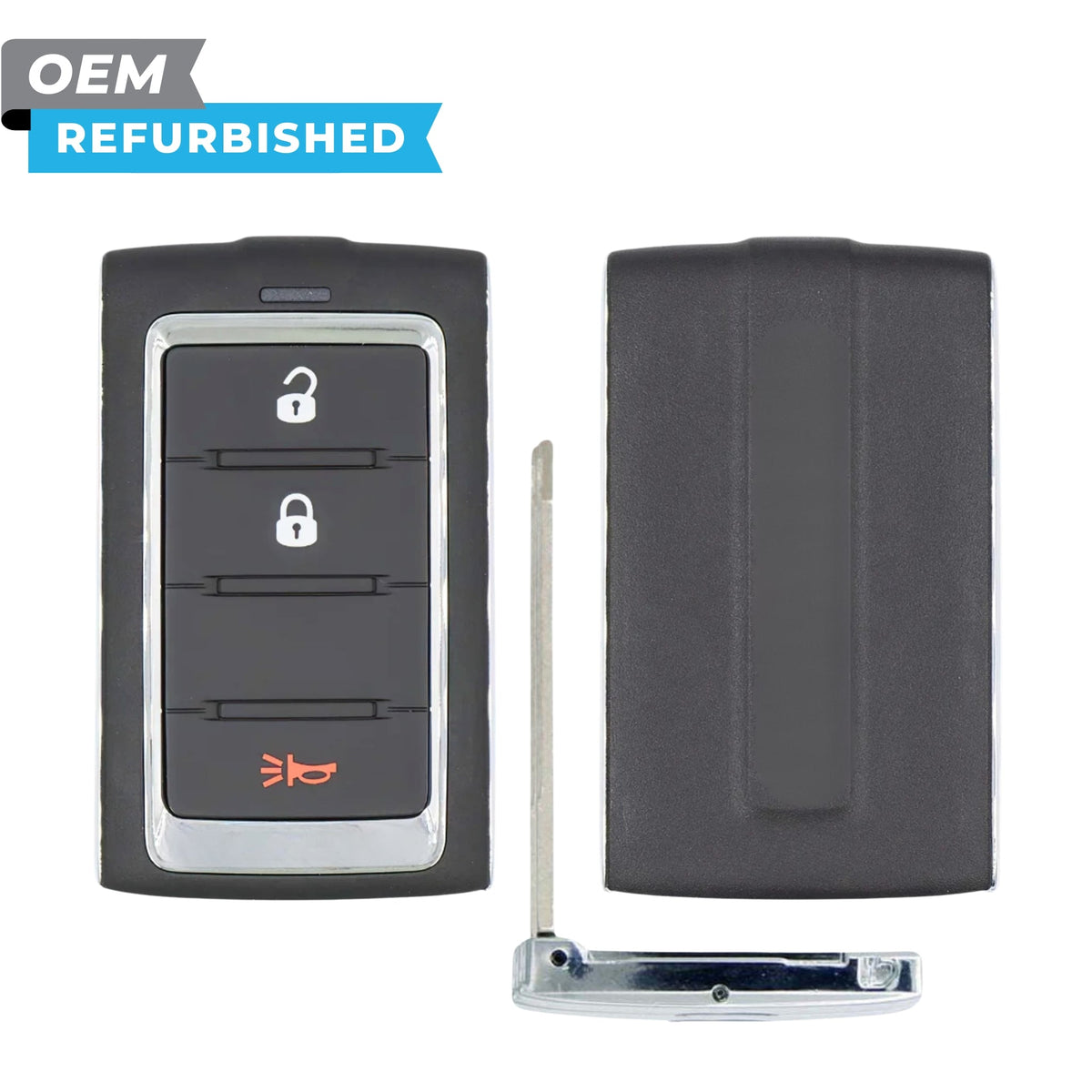 Jeep Refurbished OEM 2021-2022 Grand Wagoneer Smart Key 3B FCCID: M3NWXF0B1 PN 68377529AB - Royal Key Supply