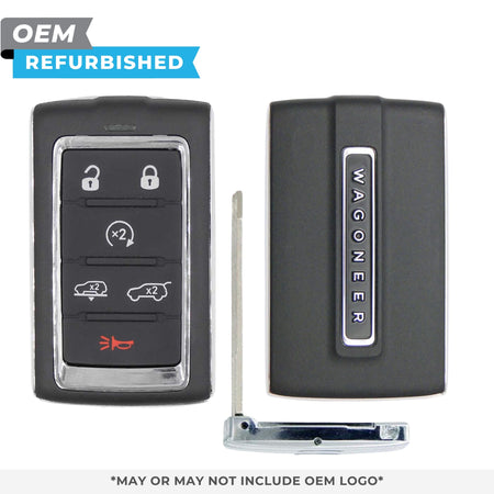 Jeep Refurbished OEM 2021 - 2022 Wagoneer Smart Key 6B Remote Start/Hatch/LIFT FCCID: M3NWXF0B1 PN 68425092AA - Royal Key Supply