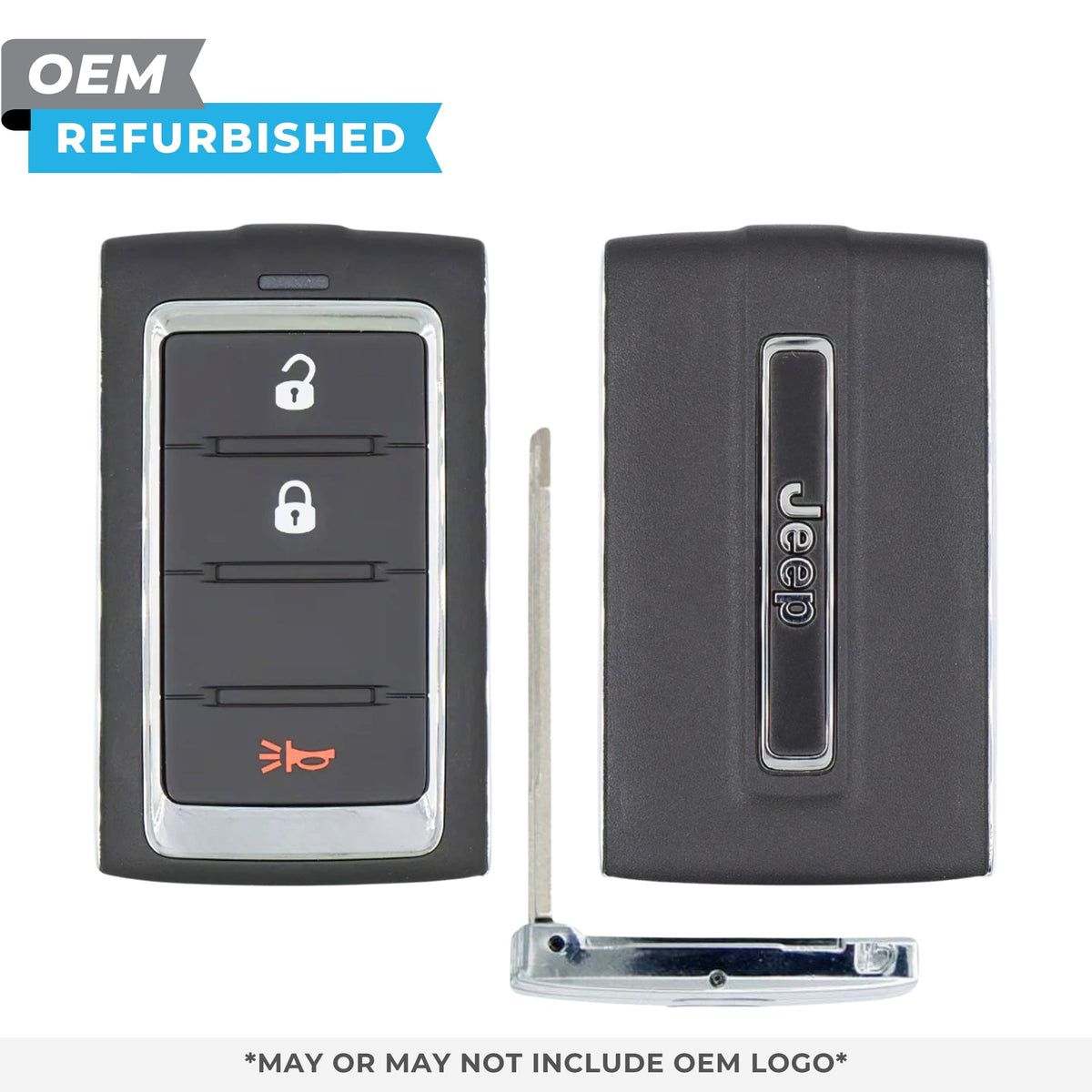 Jeep Refurbished OEM 2024 Grand Cherokee Smart Key 3B FCCID: 2BAHD - KFW1 PN 68577123AB - Royal Key Supply