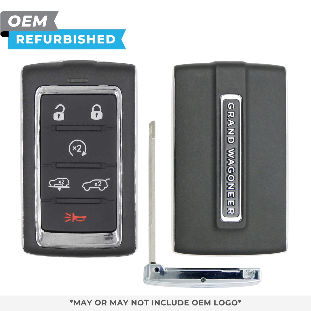 Jeep Refurbished OEM 2024 Grand Wagoneer Smart Key 6B FCCID: 2BAHD - KFW1 PN 68577132AC - Royal Key Supply