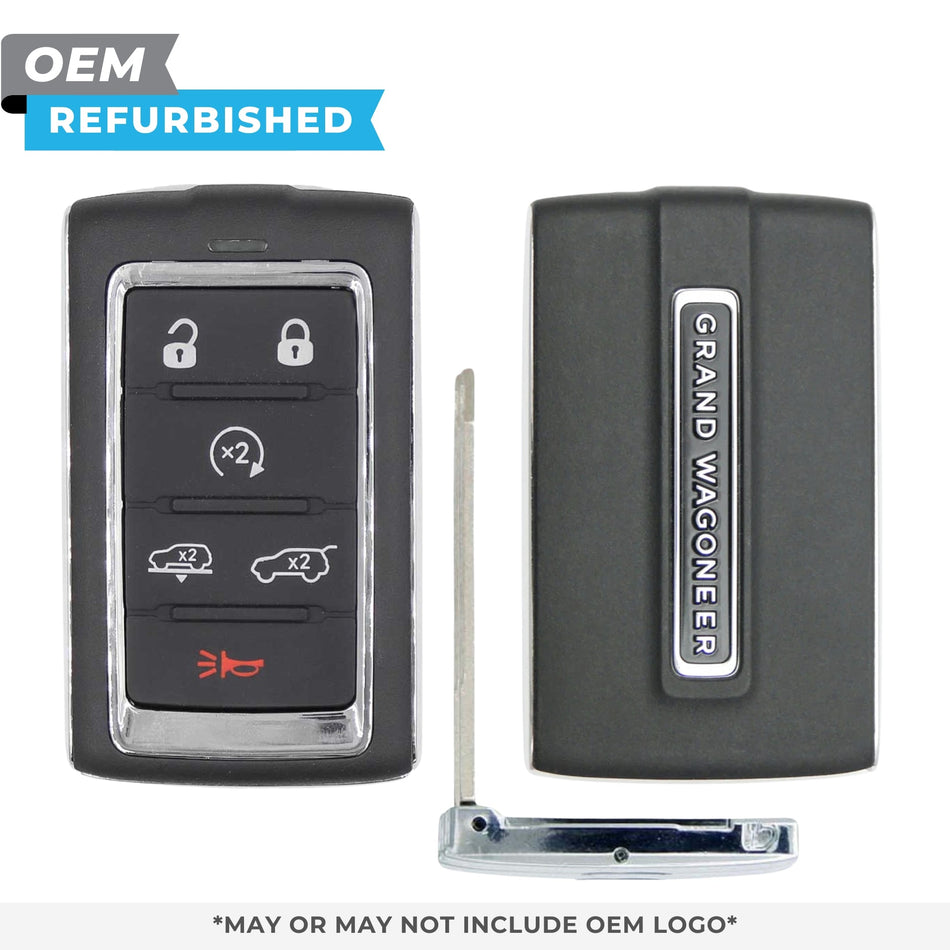 Jeep Refurbished OEM 2024 Grand Wagoneer Smart Key 6B FCCID: 2BAHD - KFW1 PN 68577132AC - Royal Key Supply