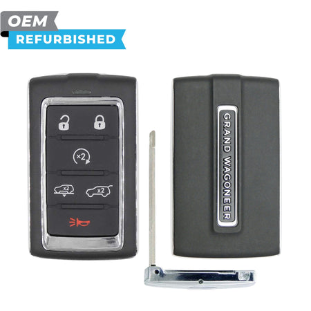 Jeep Refurbished OEM 2024 Grand Wagoneer Smart Key 6B FCCID: 2BAHD-KFW1 PN 68577132AC - Royal Key Supply