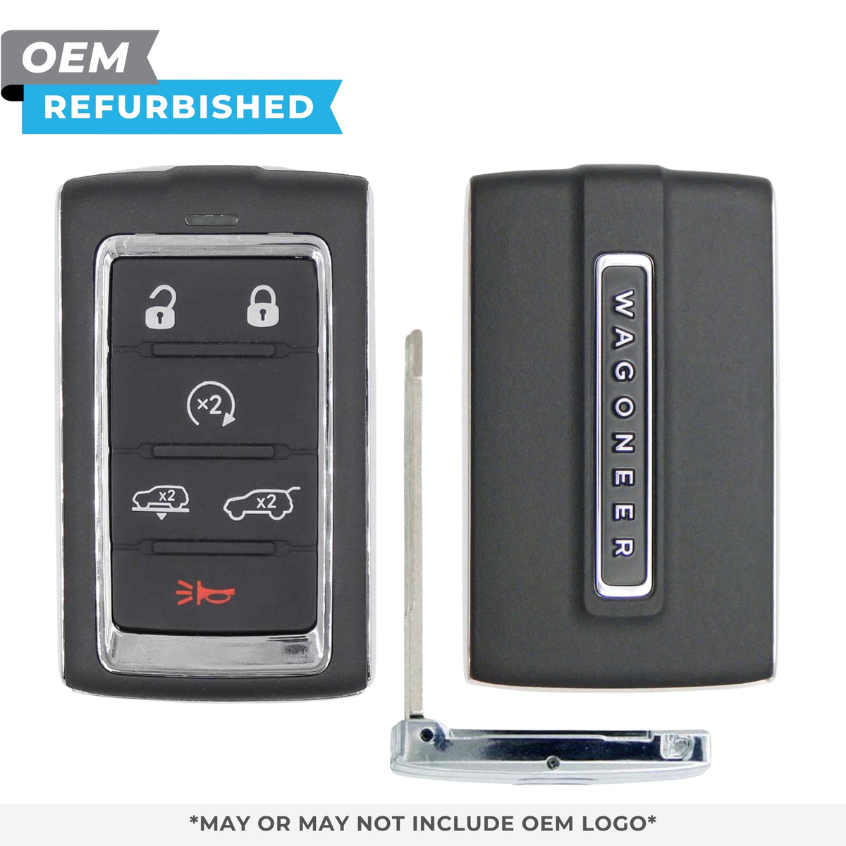 Jeep Refurbished OEM 2024 Wagoneer, Grand Wagoneer Smart Key 6B Air Suspension/Hatch FCCID: 2BAHD - KFW1 PN 68577130AC - Royal Key Supply