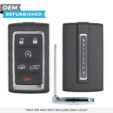 Jeep Refurbished OEM 2024 Wagoneer, Grand Wagoneer Smart Key 6B Air Suspension/Hatch FCCID: 2BAHD - KFW1 PN 68577130AC - Royal Key Supply