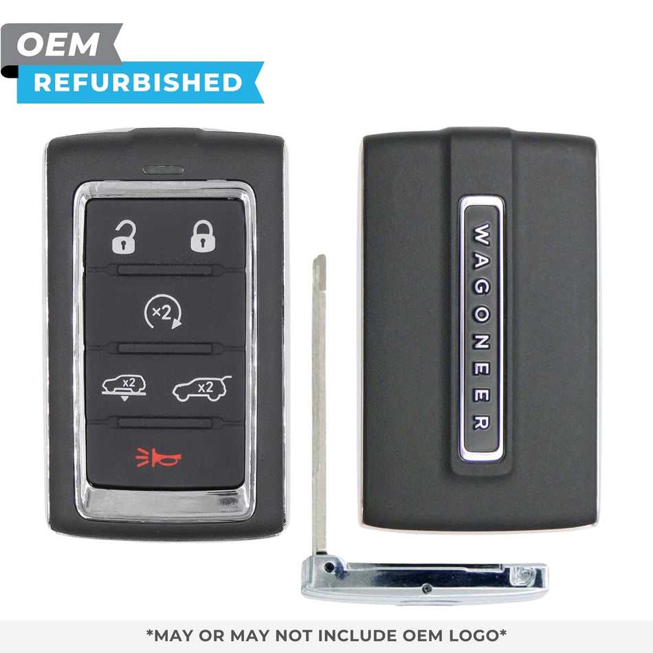 Jeep Refurbished OEM 2024 Wagoneer, Grand Wagoneer Smart Key 6B Air Suspension/Hatch FCCID: 2BAHD - KFW1 PN 68577130AC - Royal Key Supply