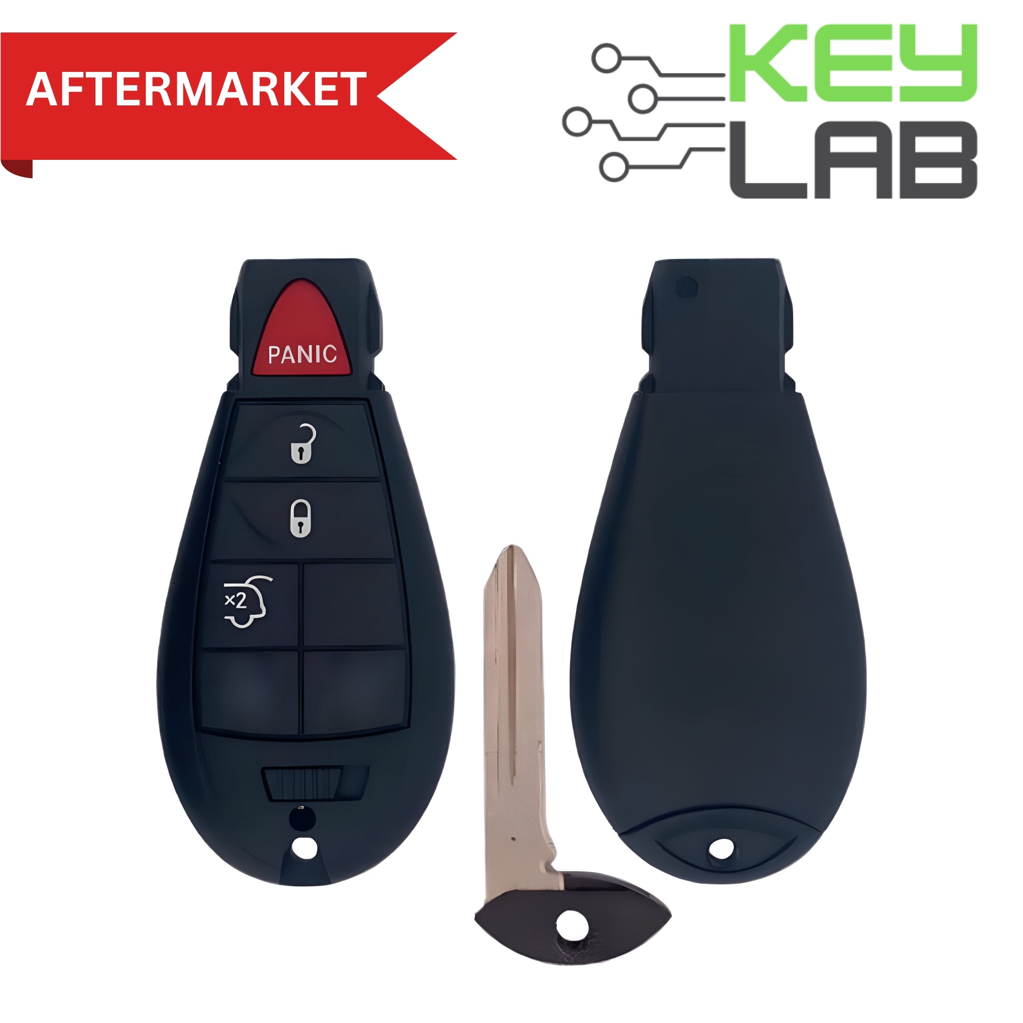 Jeep/Dodge Aftermarket 2009 - 2013 Fobik Key (Keyless Go) 4B Hatch FCCID: IYZ - C01C PN# 56046734AH - Royal Key Supply