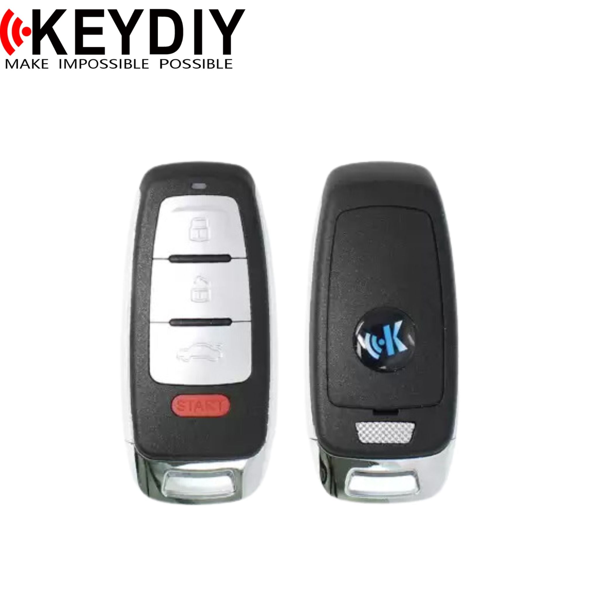 KEYDIY - Audi Style Universal Smart Key 4B - Proximity Function (ZB08 - 4) - Royal Key Supply