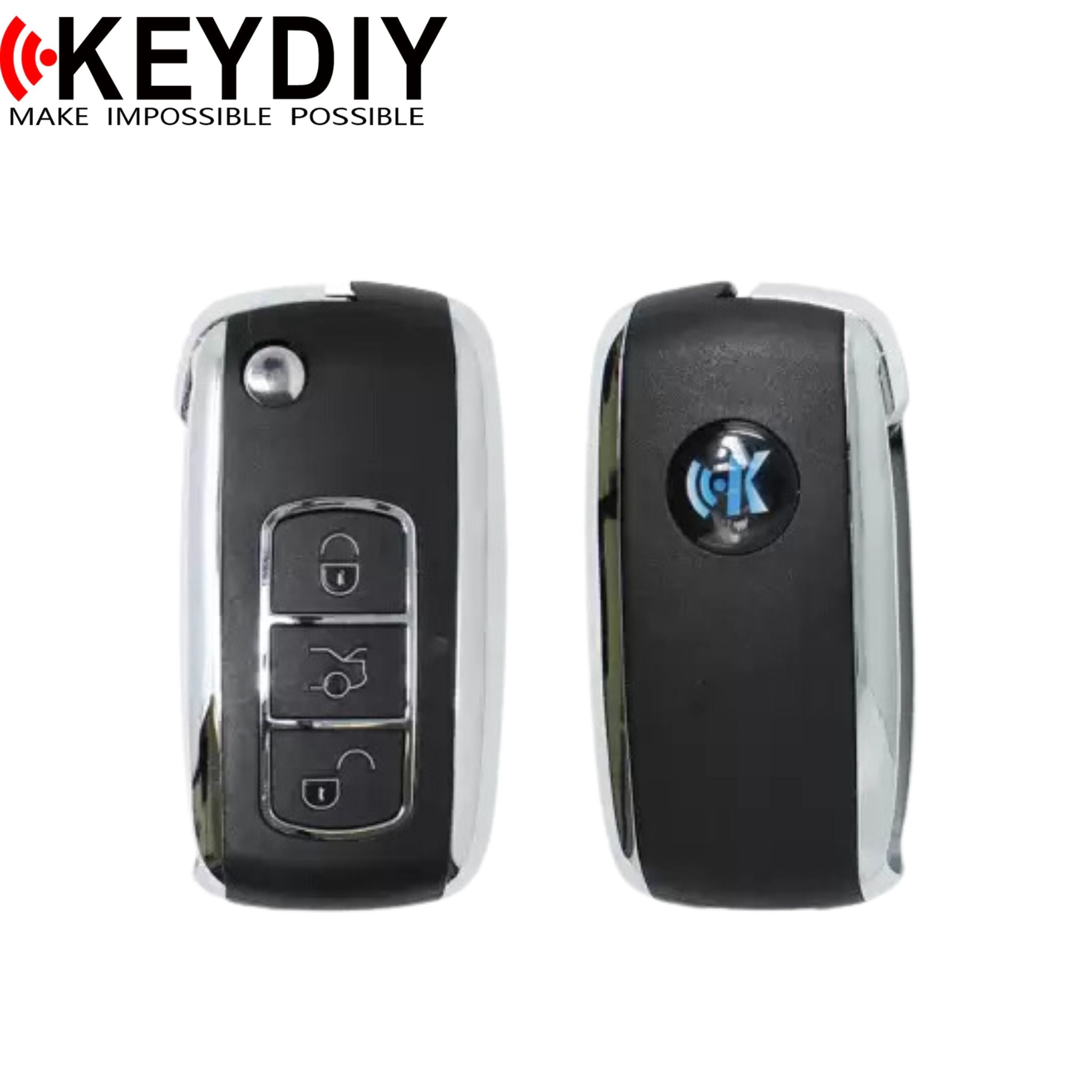 KEYDIY - Bentley Style Flip Key 3B (B07) - Royal Key Supply