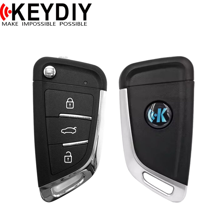 KEYDIY - BMW Style Universal Flip Remote (With Chip) 3B Trunk (NB29) - Royal Key Supply