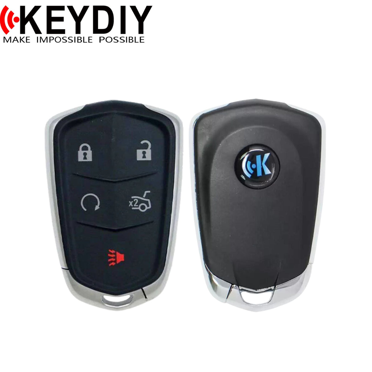 KEYDIY - Cadillac Style Universal Smart Key 5B - Proximity (ZB05 - 5) - Royal Key Supply