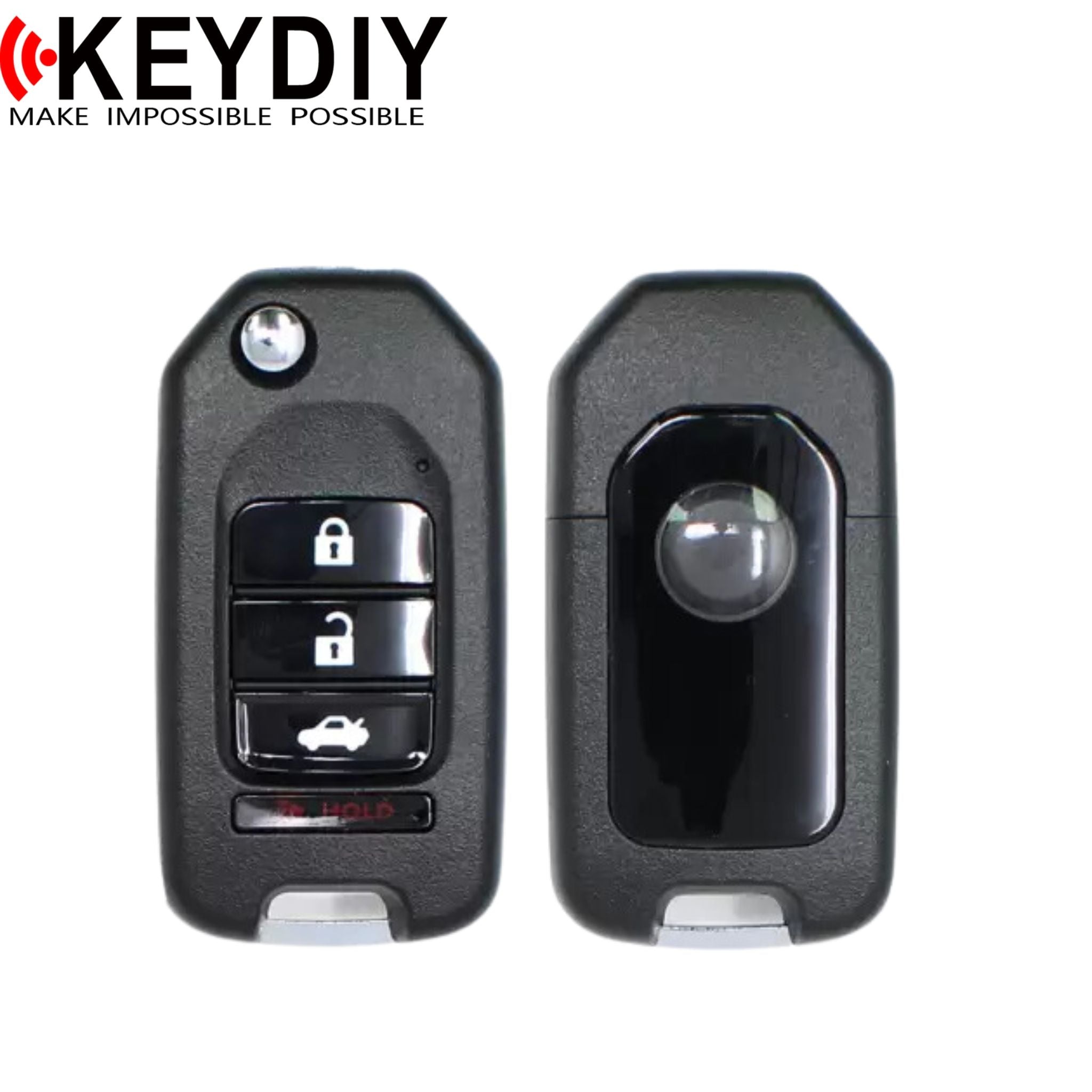 KEYDIY - Honda Style Flip Key 4B (B10 - 4) - Royal Key Supply