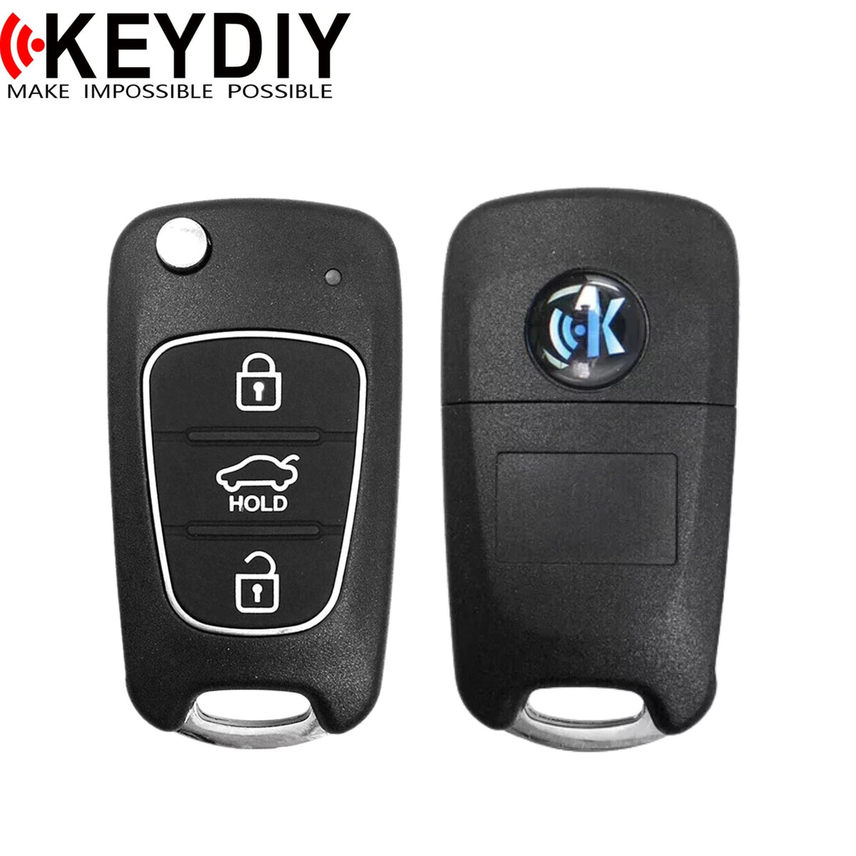 KEYDIY - Hyundai / Kia Style Universal Flip Key 3B (B04) - Royal Key Supply