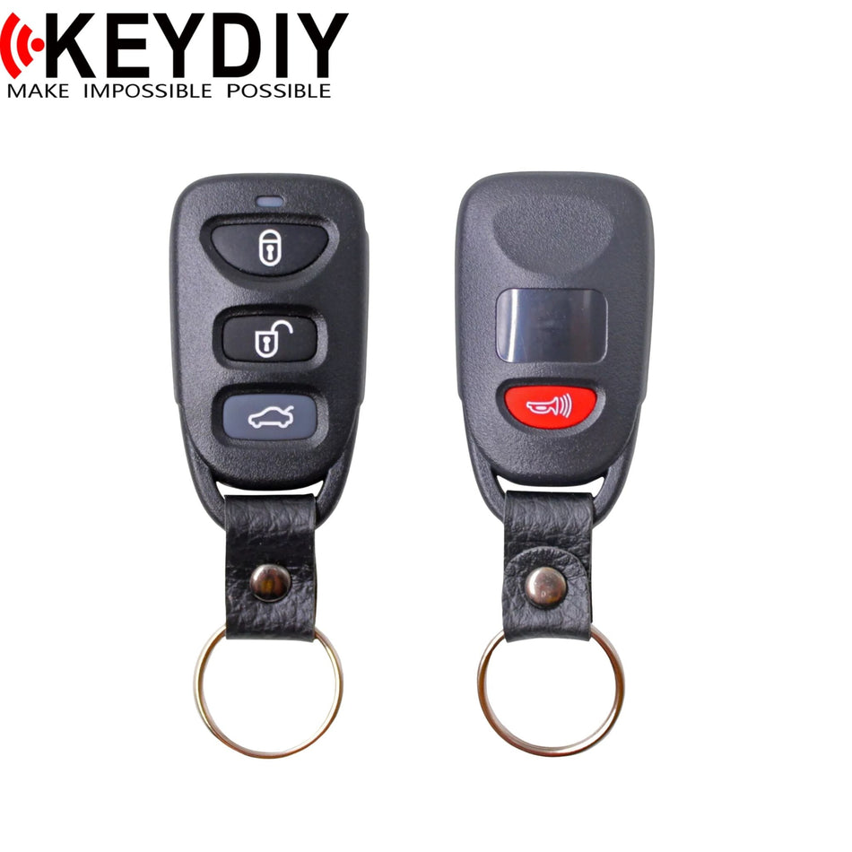 KEYDIY - Hyundai / Kia Style Universal Keyless Entry Remote 4B (B09 - 4) - Royal Key Supply