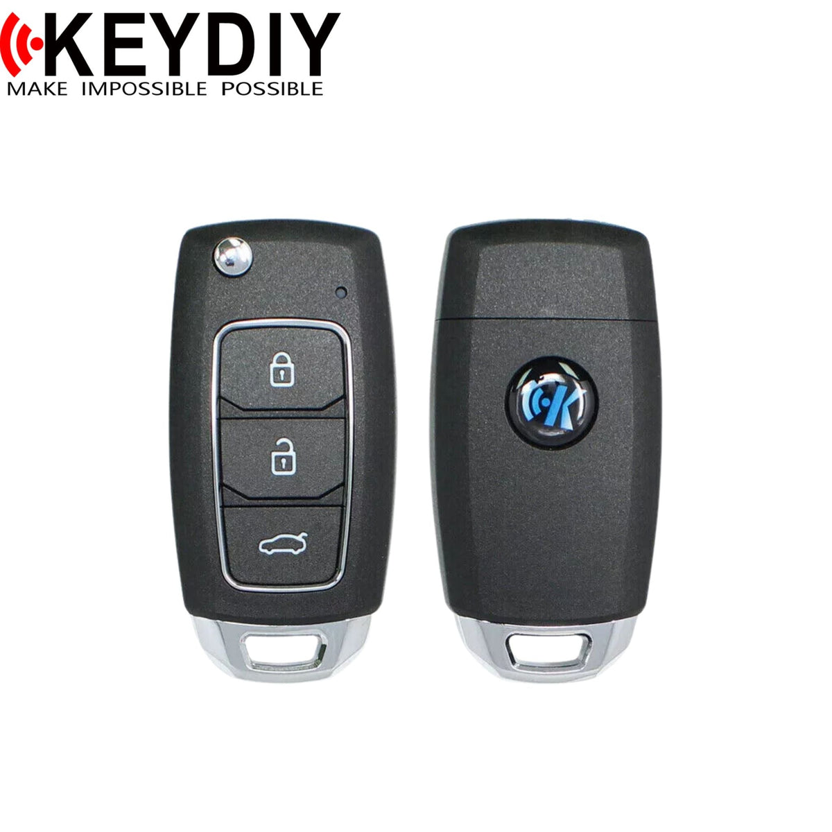 KEYDIY - Hyundai Style Flip Key 3B - Proximity (NB28) - Royal Key Supply