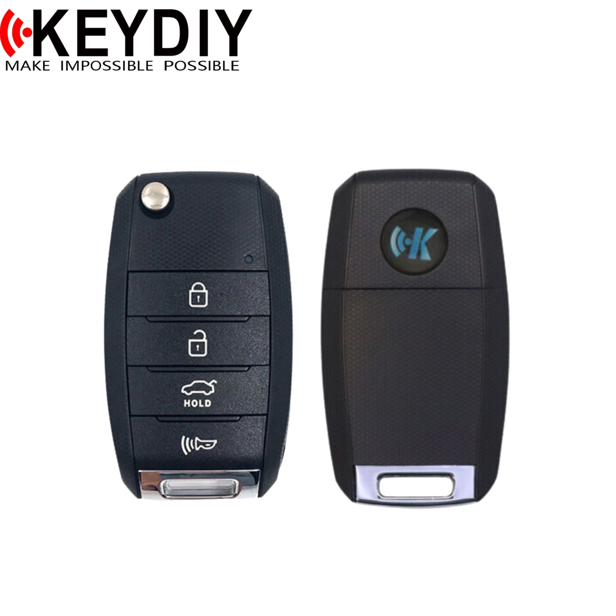 KEYDIY - Kia Style Flip Key 4B (B19 - 4) - Royal Key Supply