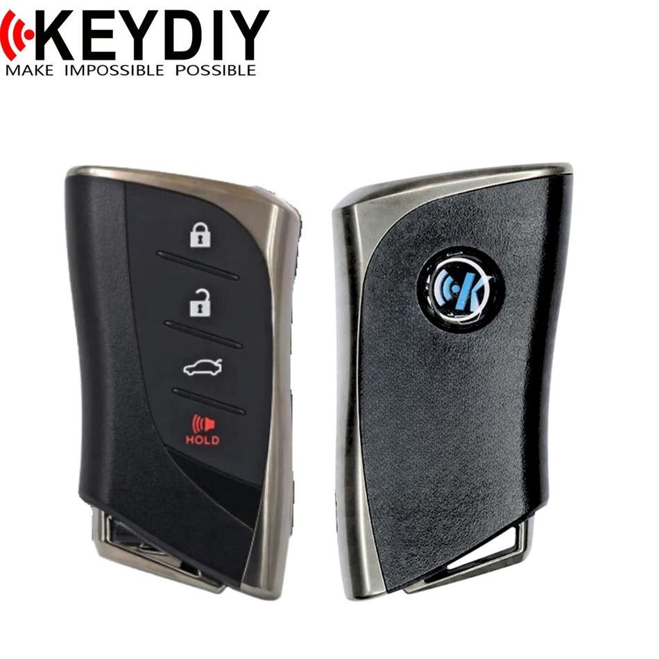 KEYDIY - Lexus Style Universal Smart Remote Key 4B (TDB42 - 4) - Royal Key Supply