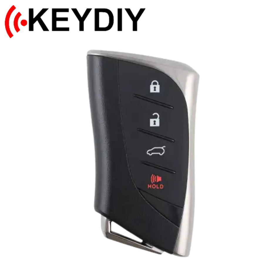 KEYDIY - Lexus Style Universal Smart Remote Key 4B (TIB42-4) - Royal Key Supply