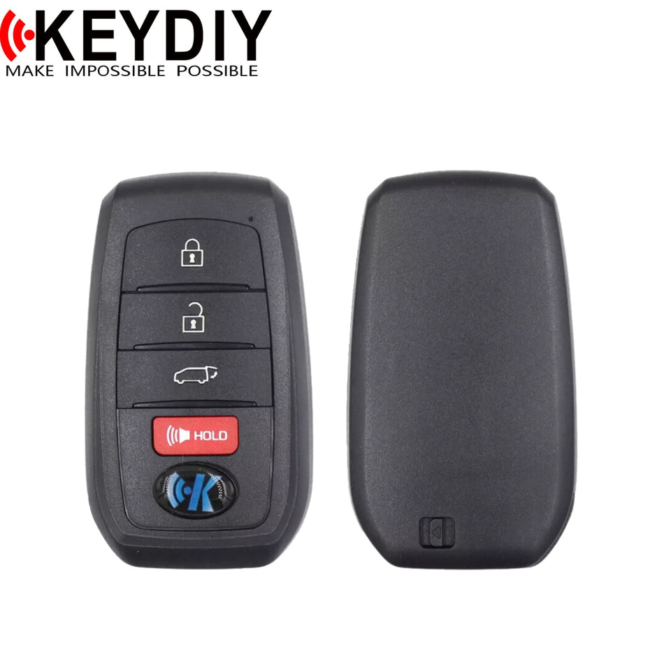 KEYDIY - Toyota Lexus Style Smart Key 4B - 8A Chip (TB01 - 4) - Royal Key Supply