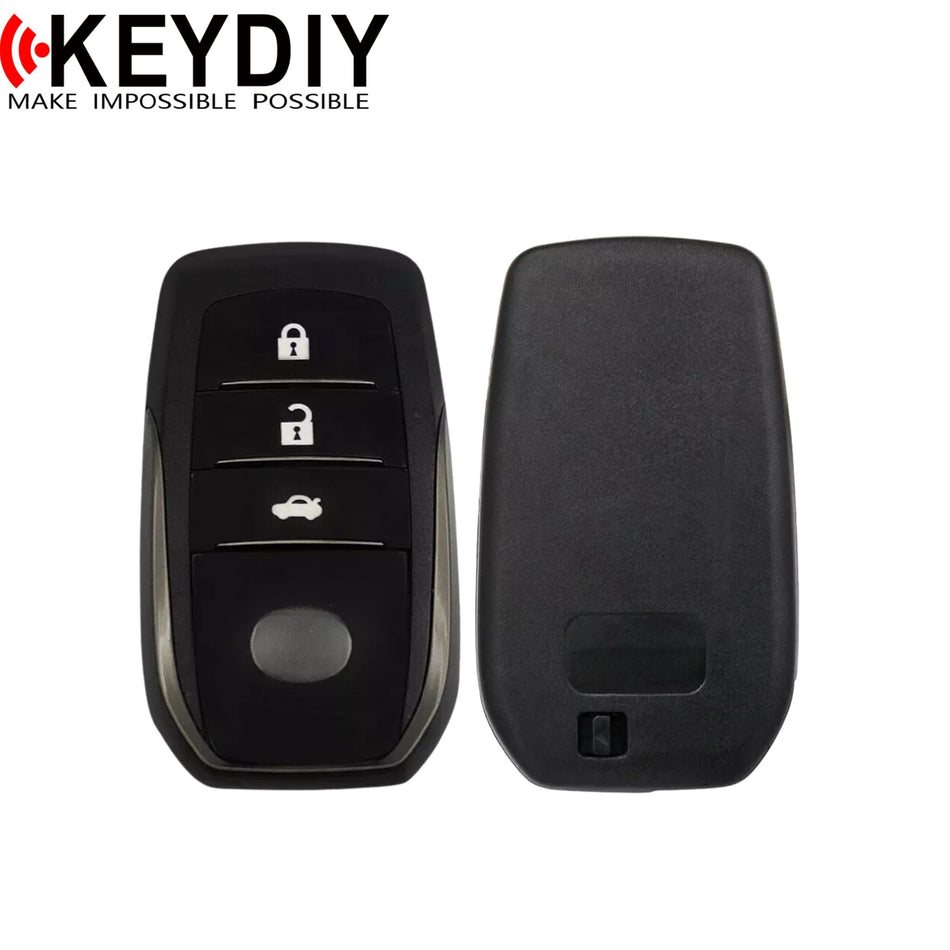 KEYDIY - Toyota Style Smart Key 3B - 8A Chip (TB01 - 03) - Royal Key Supply