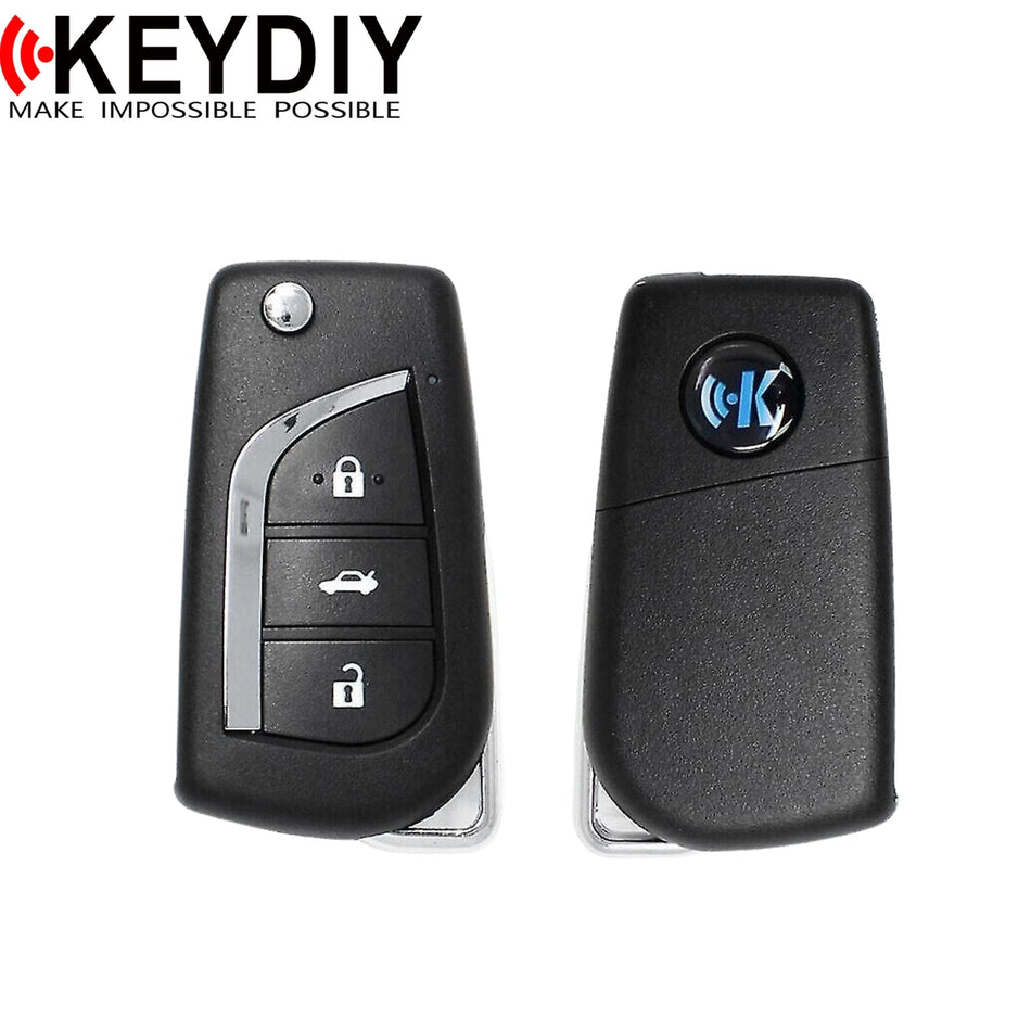 KEYDIY - Toyota Style Universal Flip Key 3B (B13) - Royal Key Supply