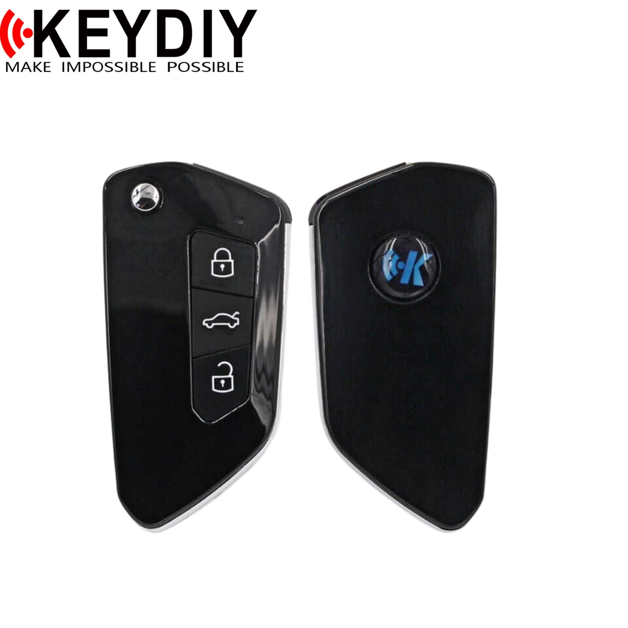 KEYDIY - Universal Remote Flip Key 3B (B33) - Royal Key Supply