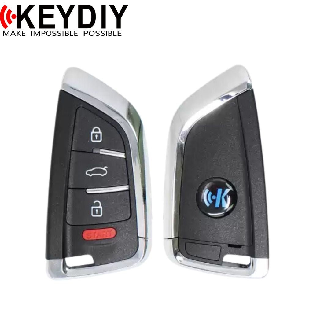 KEYDIY - Universal Smart Key With Proximity 4B Trunk (ZB02 - 4) - Royal Key Supply