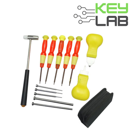 Keylab - Pin Removal Tool Set (13 Pcs) With Case - Royal Key Supply