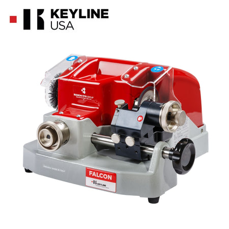 Keyline - Falcon - 6/8 Cut Tibbe Code Cutting Machine - Royal Key Supply