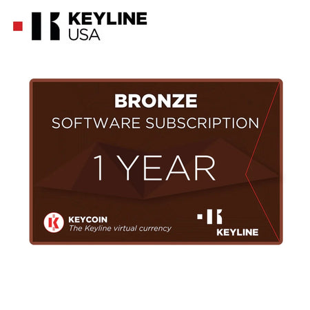 Keyline - Keycoin Bronze Subscription - 1 Year - Royal Key Supply