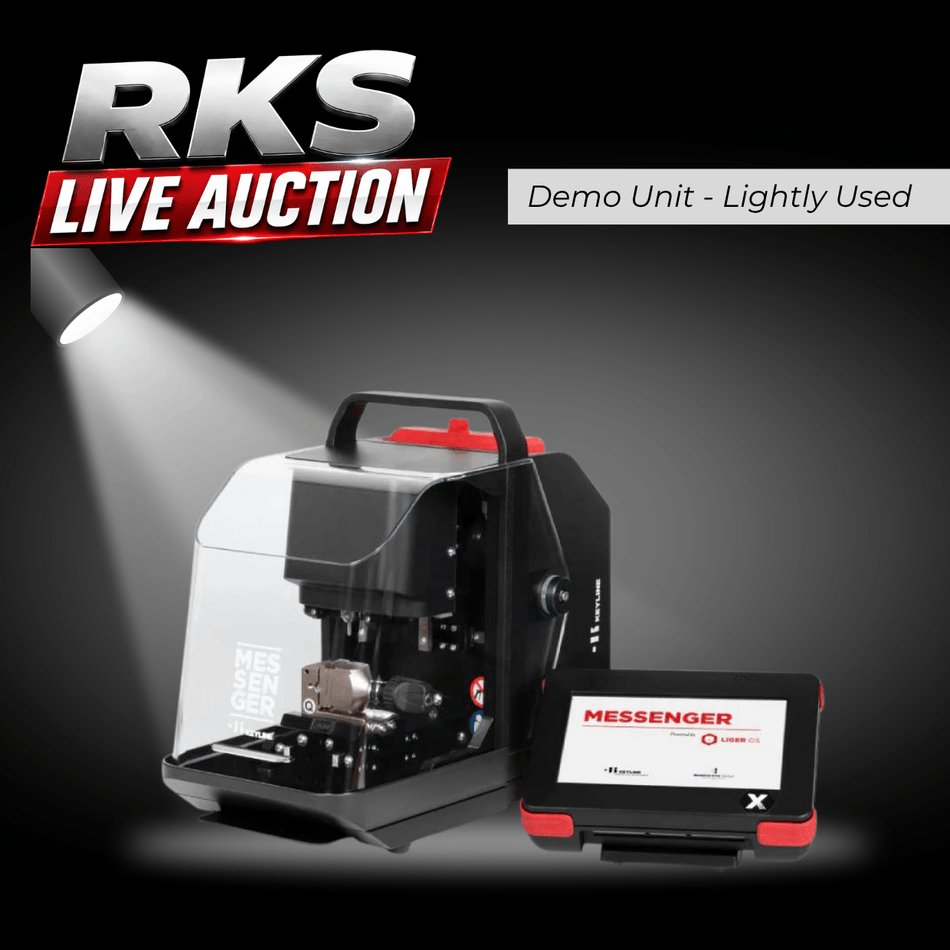 Keyline Messenger Key Cutting Machine (RKS Live Auction) - Royal Key Supply