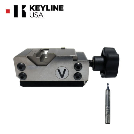 Keyline - V Clamp Kit For Gymkana 994 (Includes V Clamp + V012 Cutter) - Royal Key Supply