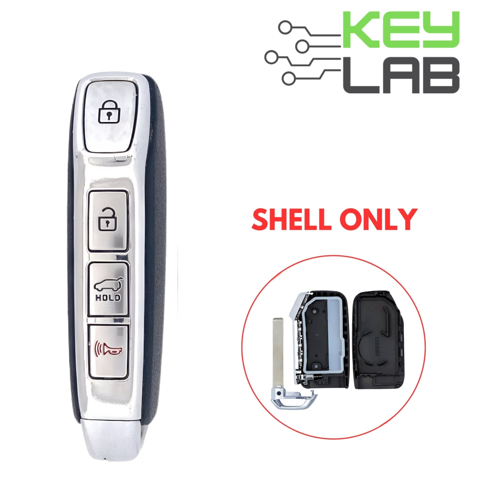 Kia 2020 - 2021 Smart Key SHELL for TQ8 - FOB - 4F24 - Royal Key Supply