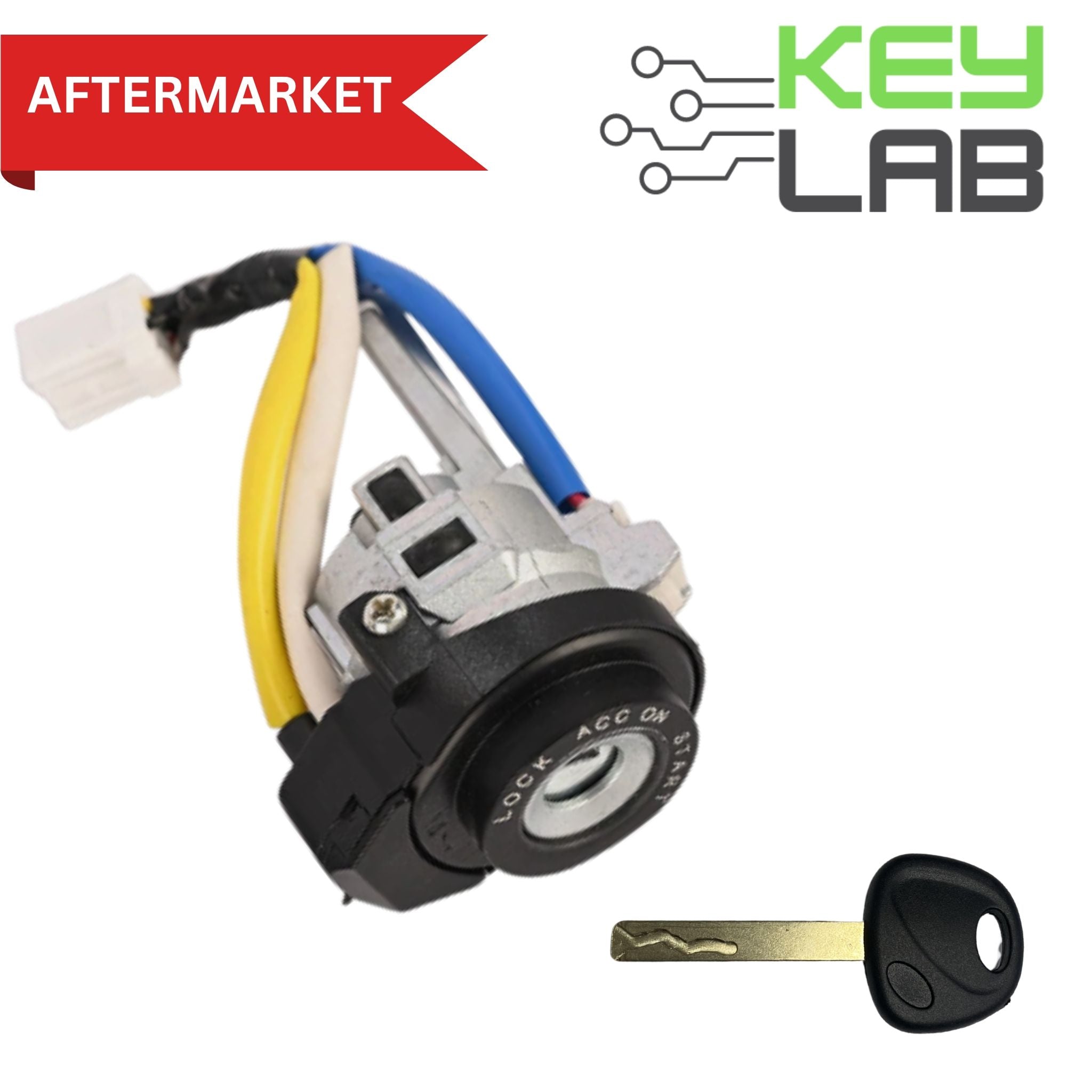 Kia Aftermarket 2016 - 2020 Ignition Lock Cylinder With Key - KK12 - PN 89100 - 3A660 - Royal Key Supply