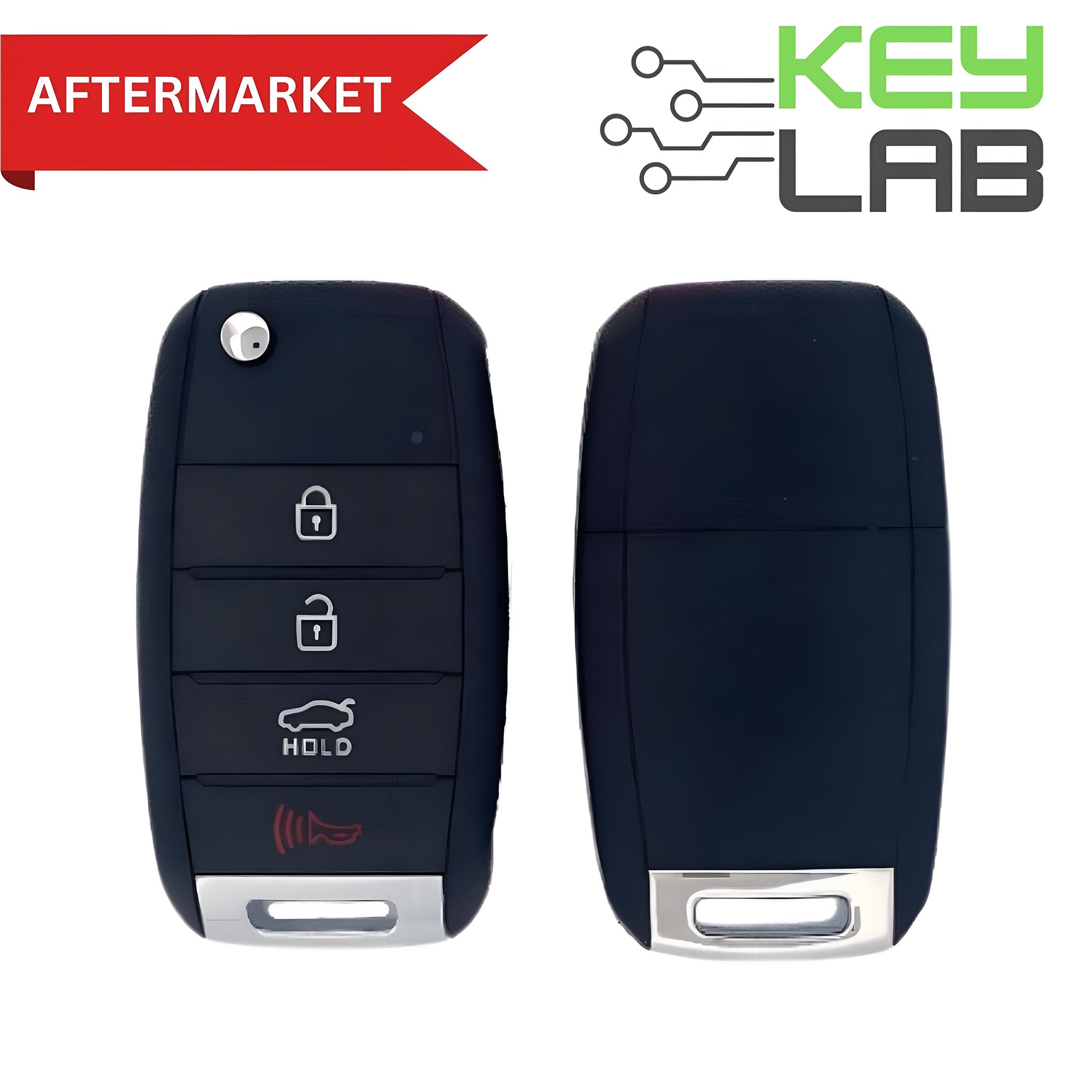 Kia Aftermarket 2016 - 2020 Optima Remote Flip Key 4B Trunk FCCID: SY5JFRGE04 (JF 4BT) PN# 95430 - D4010 - Royal Key Supply