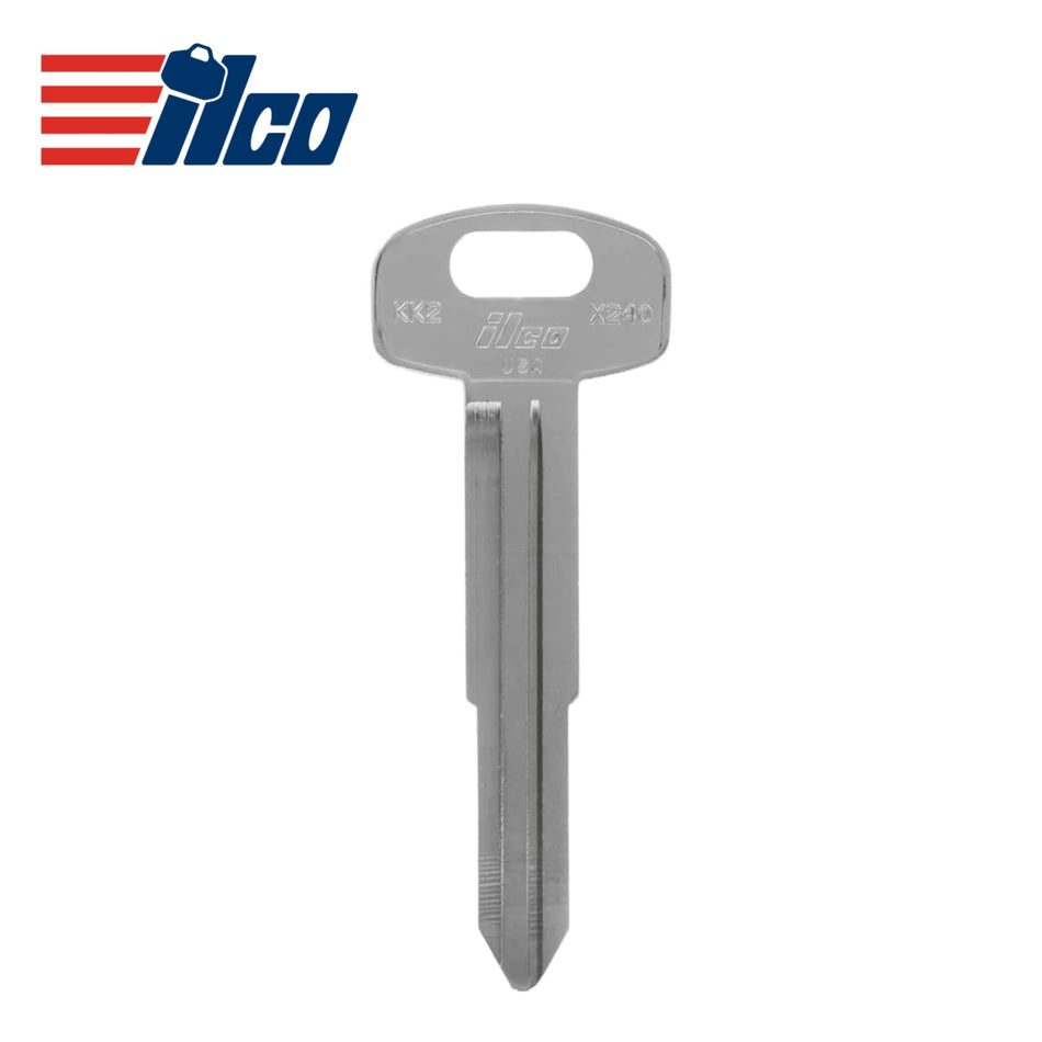 Kia - ILCO 1995 - 2005 Metal Test Key KK2/X240 - Royal Key Supply