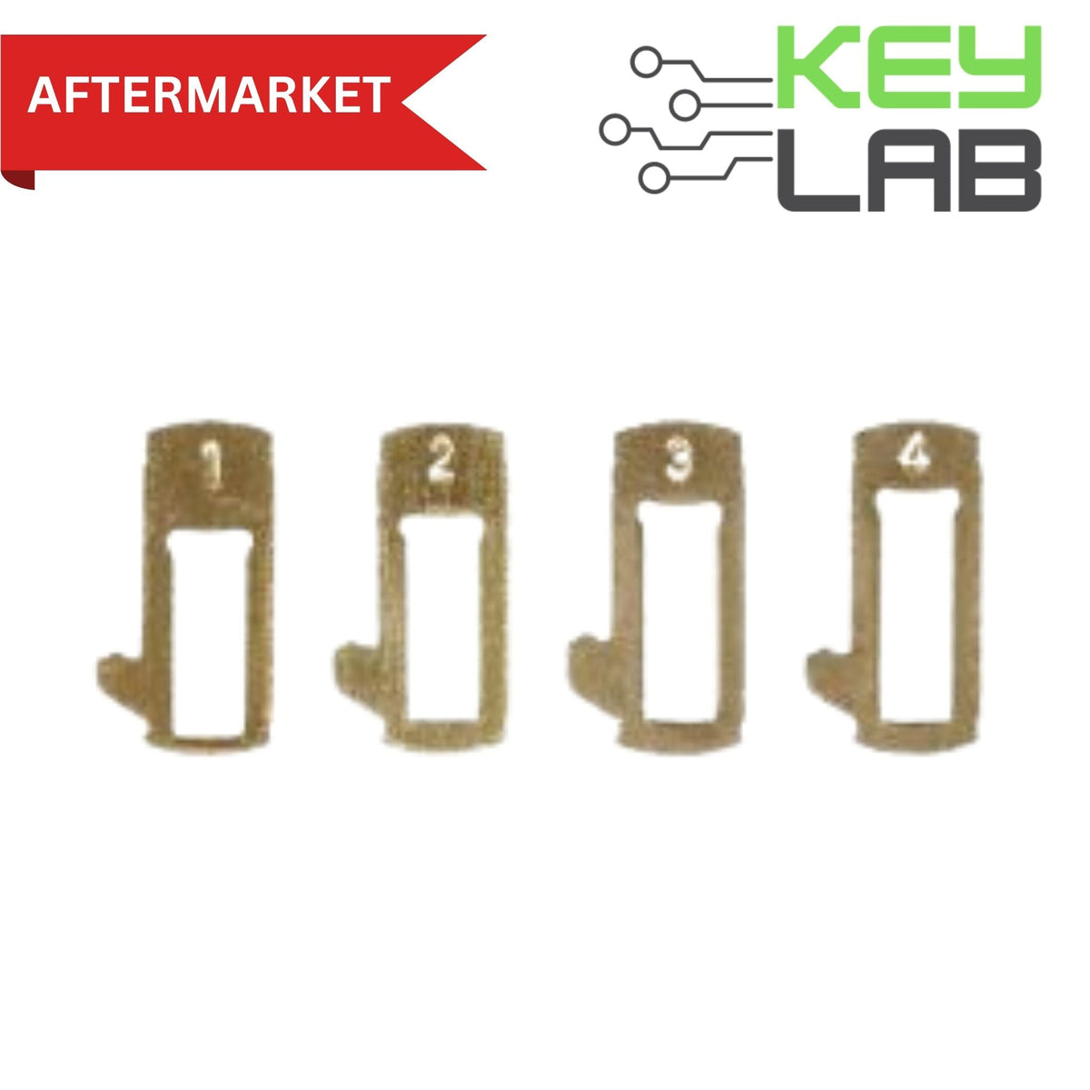 Kia - Lock Wafer Set (HYN11) 1/2/3/4 (20 of each size) - Royal Key Supply