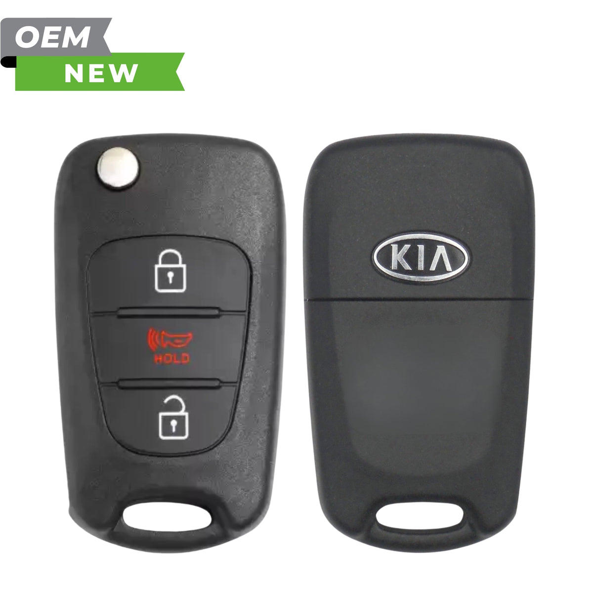 Kia New OEM 2012 - 2013 Rio Remote Flip Key 3B FCCID: TQ8 - RKE - 3F02 PN 95430 - 1W020 - Royal Key Supply