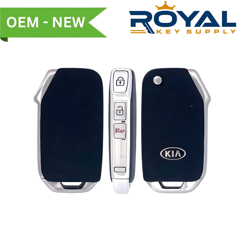 Kia New OEM 2021 - 2023 Seltos Remote Flip Key 3B FCCID: NYOSYEC4TX1907 PN# 95430 - Q5510 - Royal Key Supply